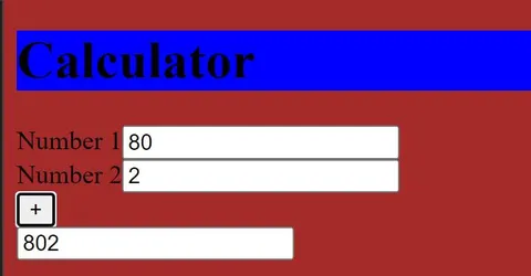 Calculator Adds Numbers Wrong