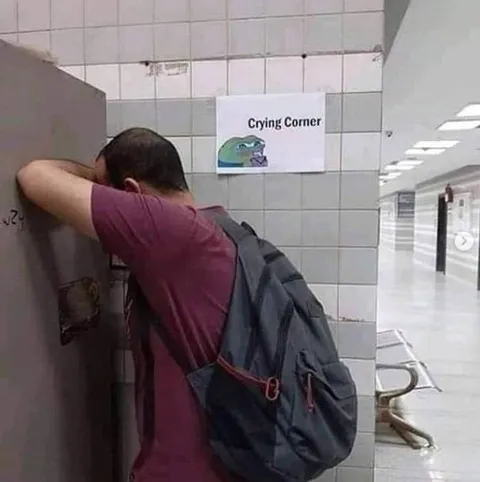 Crying Corner at the Station
