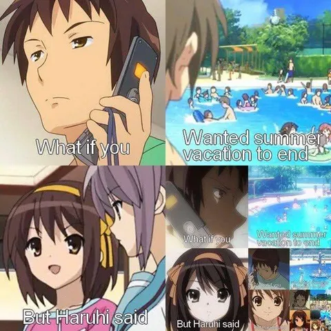 Haruhi Ends Summer Vacation