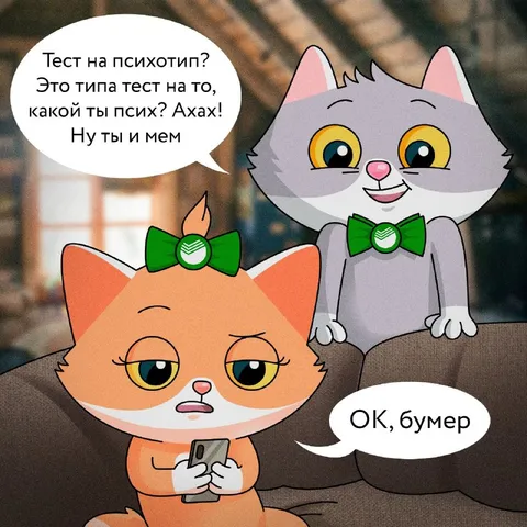 Тест на психотип и бумер