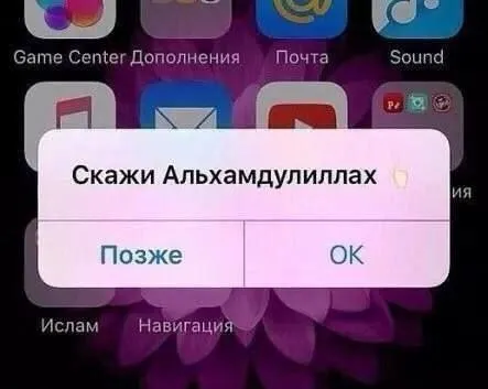 Скажи Альхамдулиллах