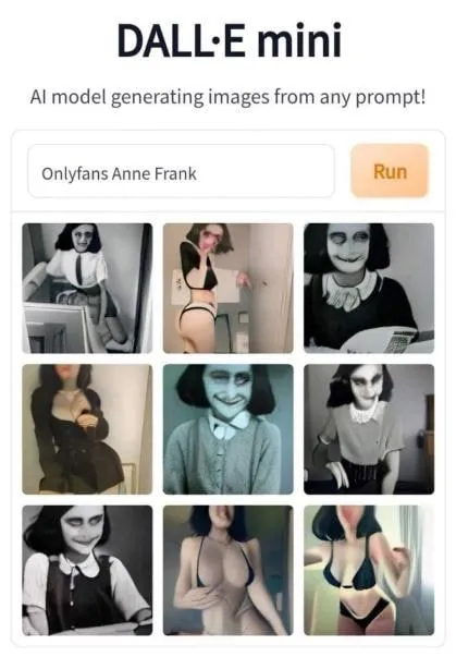 DALL·E Imagines Anne Frank OnlyFans
