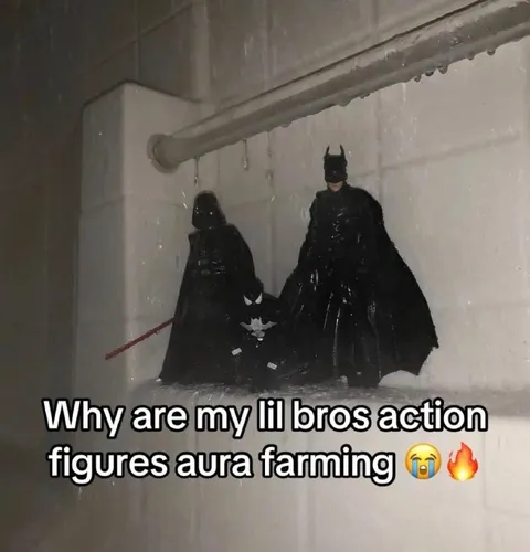 Batman Figures Aura Farming