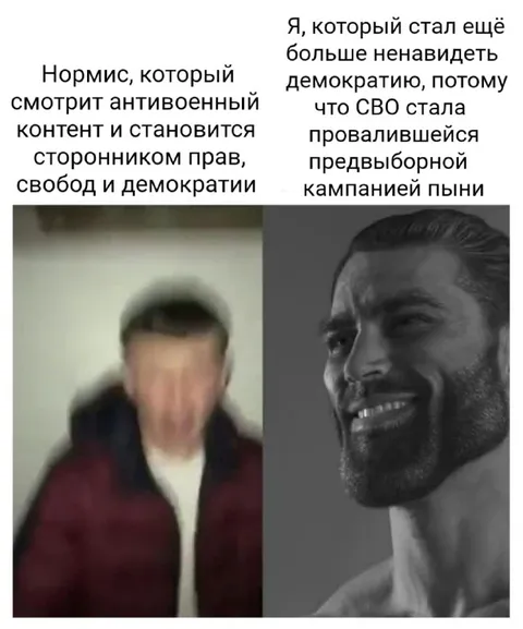 Антивоенный контент и демократия