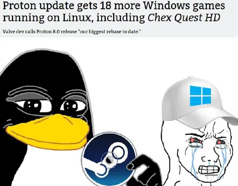 Proton Brings Windows Games to Linux