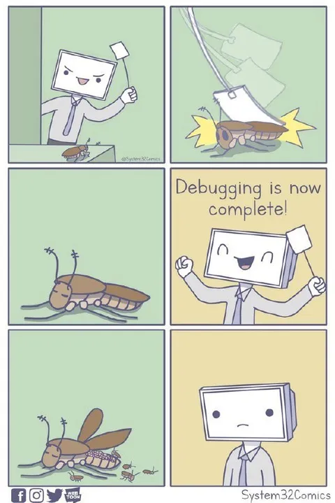 Debugging Is Now Complete