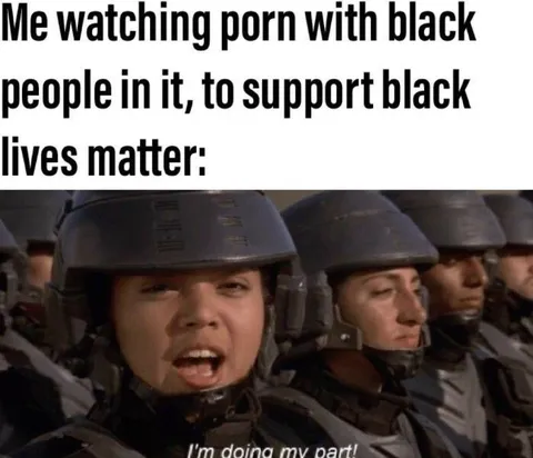 Supporting Black Lives Matter Through Porn