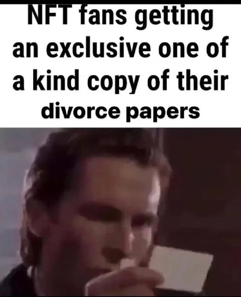 NFT Fans Get Divorce Papers