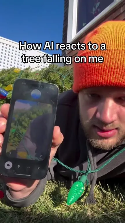How AI Reacts to a Falling Tree
