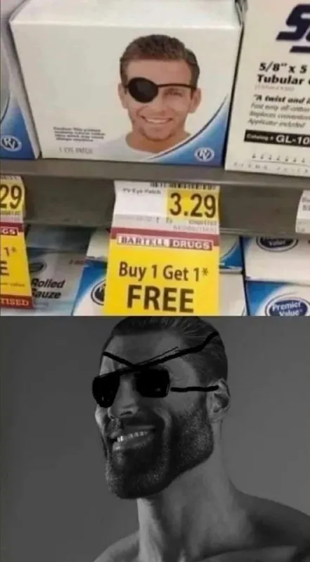 Buy One Get One Free Eyepatch