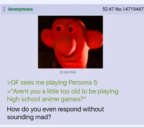 Too Old for Persona 5