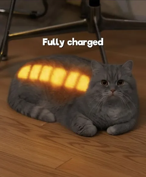 Fully Charged Cat
