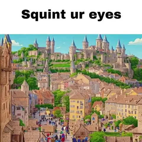 Squint to Reveal the Cat