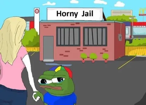 Pepe Sent to Horny Jail