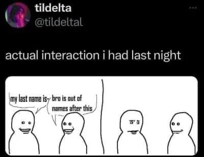 Actual Interaction Last Night