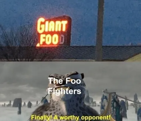 Giant Foo Finally Meets Opponent