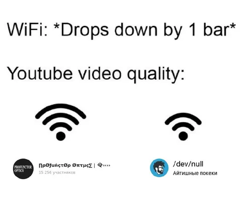 WiFi Drops One Bar