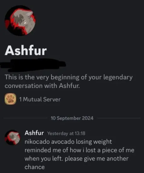 Ashfur Begs for Another Chance