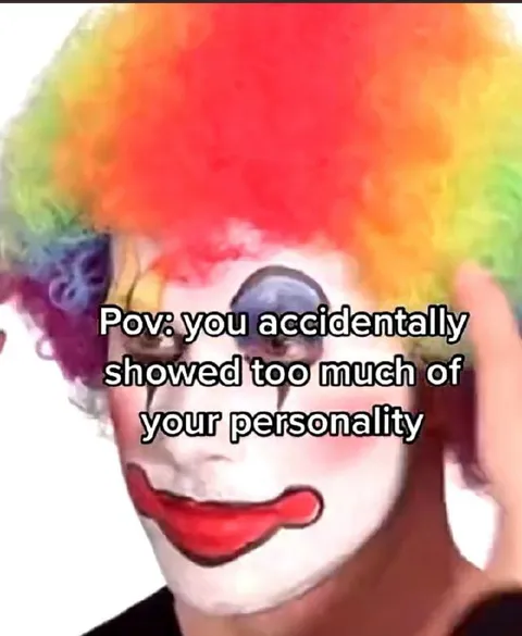Accidentally Showing Your Personality
