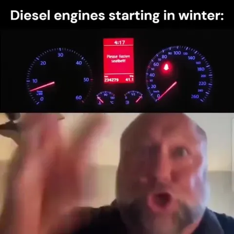 Diesel Engine Starting in Winter