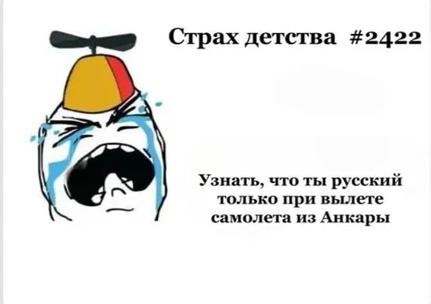 Русский только при вылете из Анкары