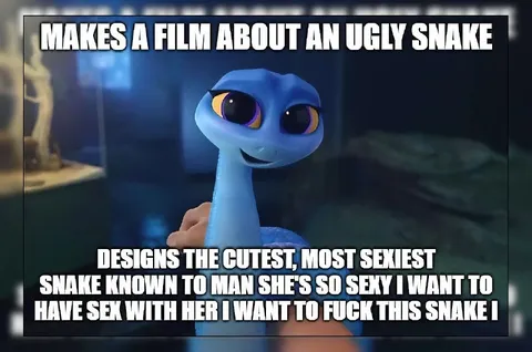 Cute Snake Becomes Sexy