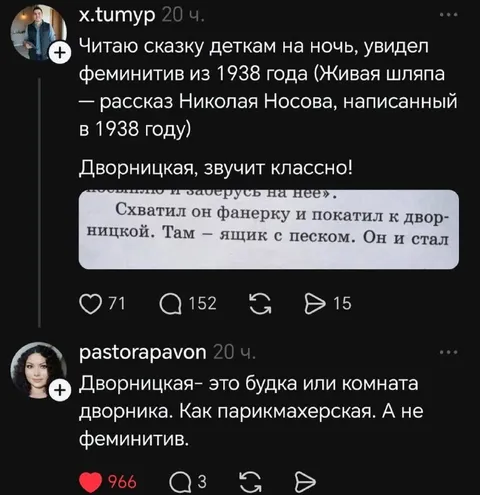 Дворницкая звучит классно
