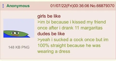 Girls and dudes be like