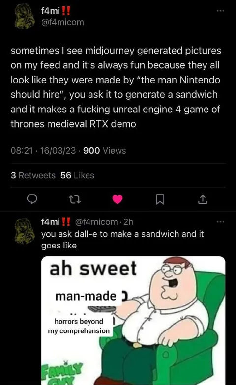 AI Sandwich Goes Medieval