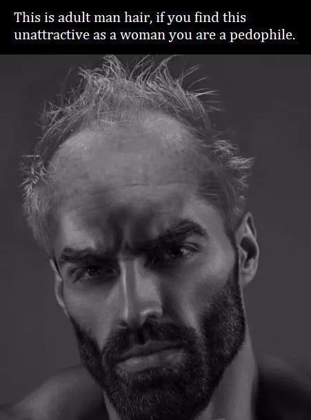 Adult Man Hair Standards
