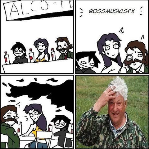 Alcohol Turns You Gray