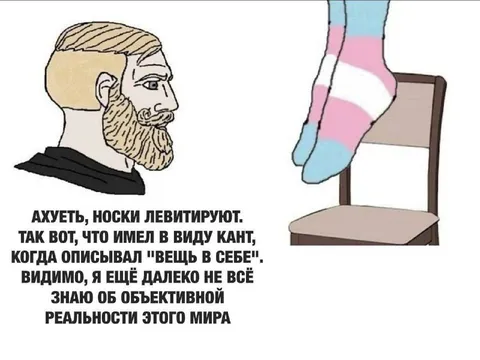 Носки левитируют у Канта