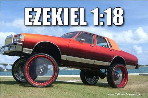 Ezekiel 1:18 Giant Wheels