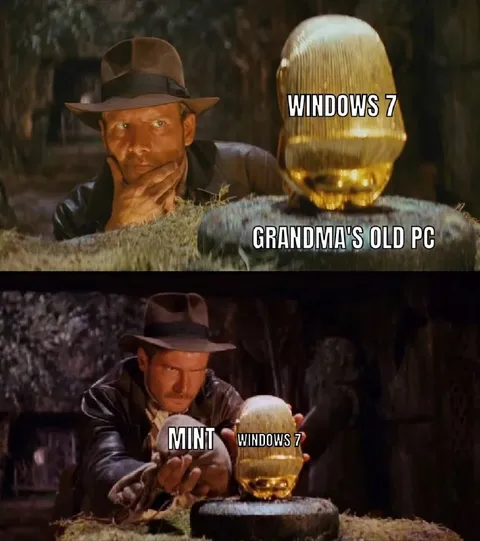 Windows 7 on Grandma's PC