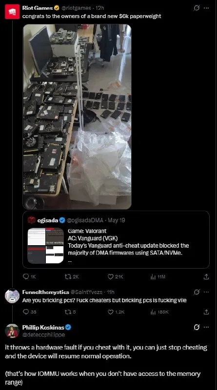 Vanguard Turns PCs Into Paperweights