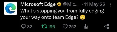 Team Edge Edging Joke