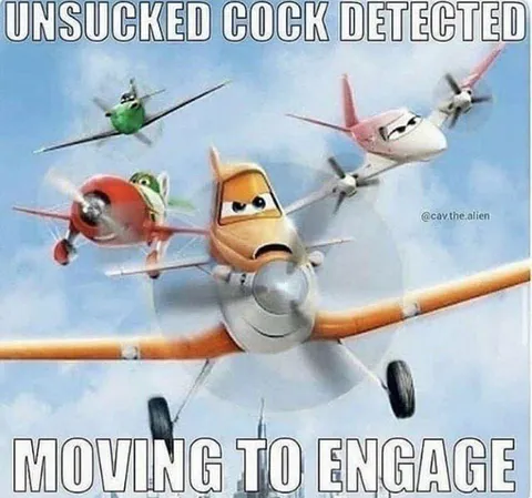 Unsucked Cock Detected