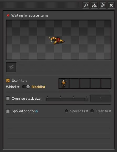 Waiting for Source Items
