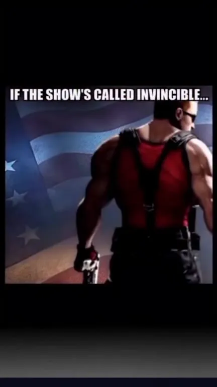 If the show is Invincible