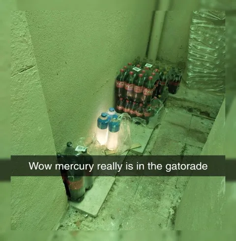Mercury in the Gatorade