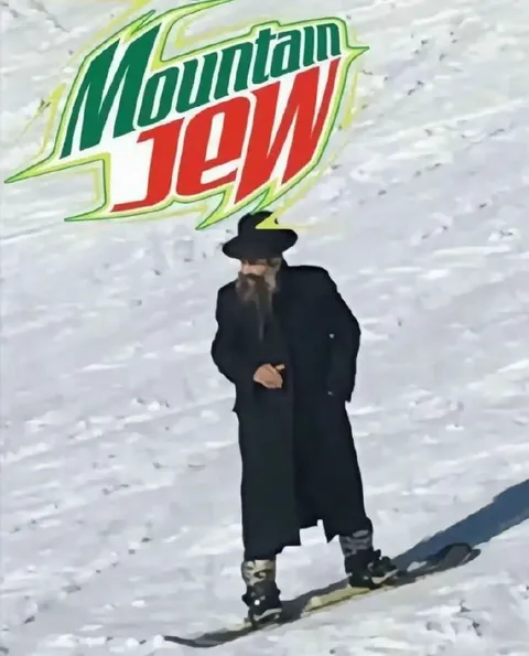 Mountain Dew Wizard on Skis