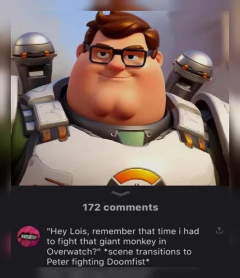 Peter Fights Doomfist