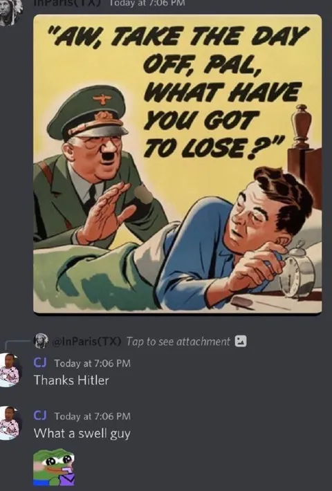 Thanks Hitler Day Off