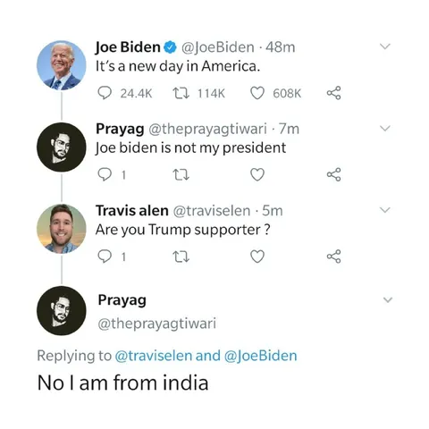 No, I Am From India