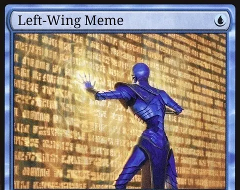 Left-Wing Meme Card