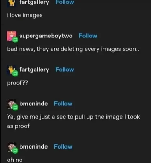 Image as Proof Deleted