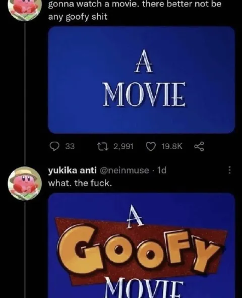 A Goofy Movie Surprise