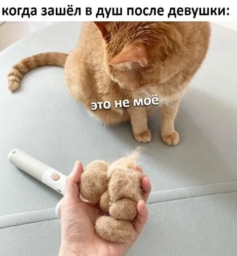 Когда зашёл в душ после девушки