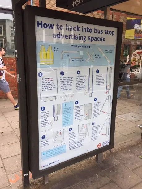 How to Hack Bus Stop Ads