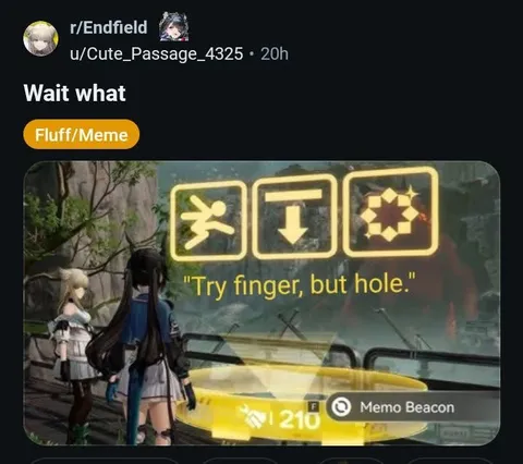 Try Finger, But Hole